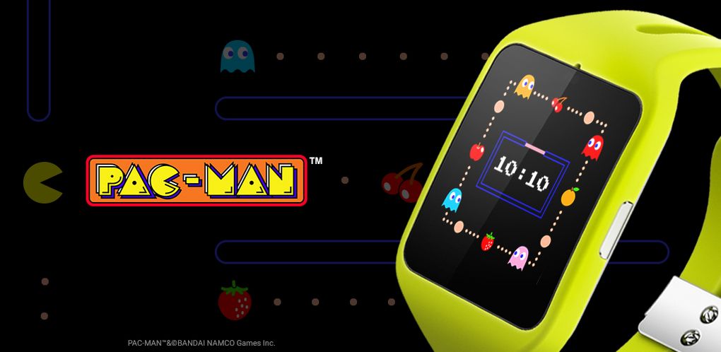 PacMan-android-wear-watch