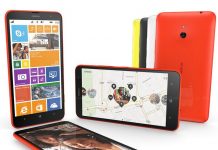 Lumia 1320 için Denim güncellemesi