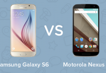Samsung Galaxy S6 ve Google Nexus 6 Karşılaştırması