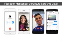 Facebook Messenger’da Görüntülü Konuşma Yapılabilecek