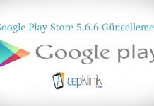 Google Play Store 5.6.6 Güncellemesi