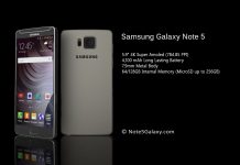 Samsung Galaxy Note 5’ten Detaylar Gelmeye Başladı