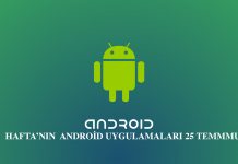 Haftanın Android Uygulamaları 25 Temmuz