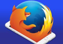 iOS için Firefox Çıktı