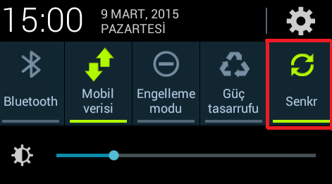 android_senkranizasyon