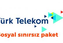 Türk Telekom Sınırsız Sosyal Paketi Nasıl Yapılır