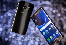 Samsung Telefonlarda Pil Yüzdesi Gösterme