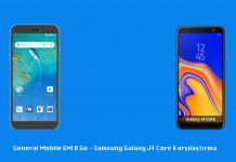 General Mobile GM 8 Go – Samsung Galaxy J4 Core Karşılaştırma